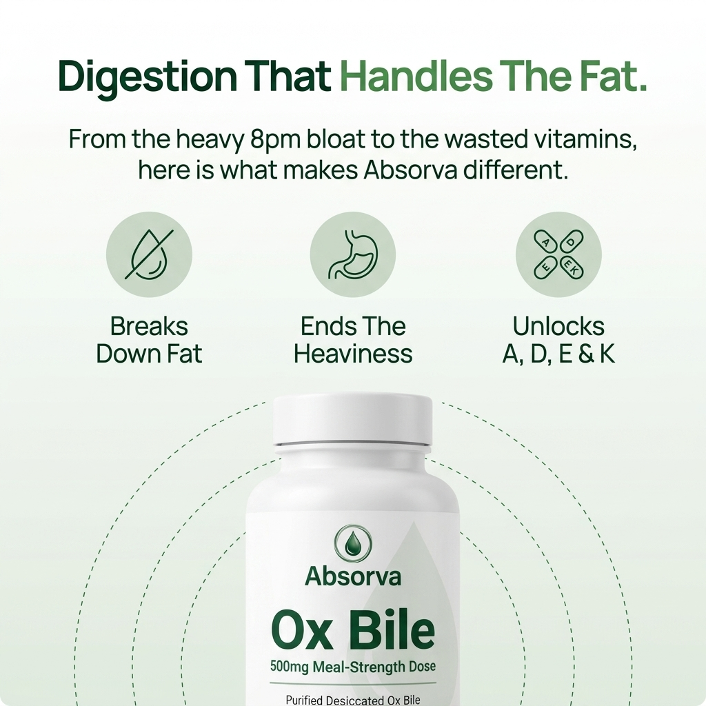 Absorva® Ox Bile 500mg Capsules